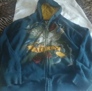 Vintage Avirex hoodie sz large